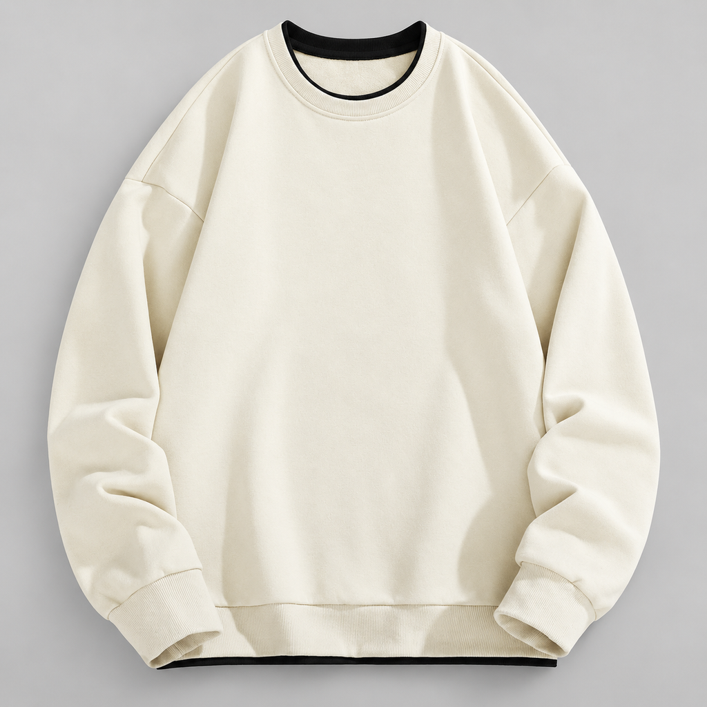 Dorian Layered-Look Crewneck Sweatshirt