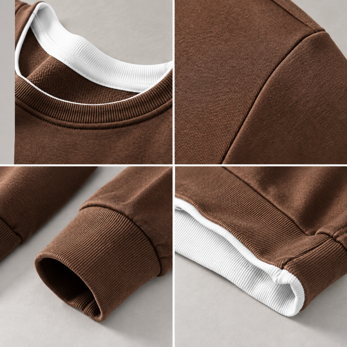 Dorian Layered-Look Crewneck Sweatshirt