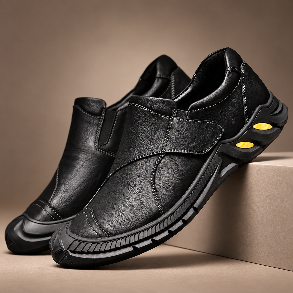 Arthur Men’s Casual Slip-On Shoes with Molded Toe