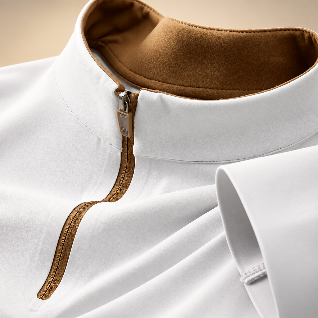 Elliot Men’s Quarter Zip Pullover Shirt