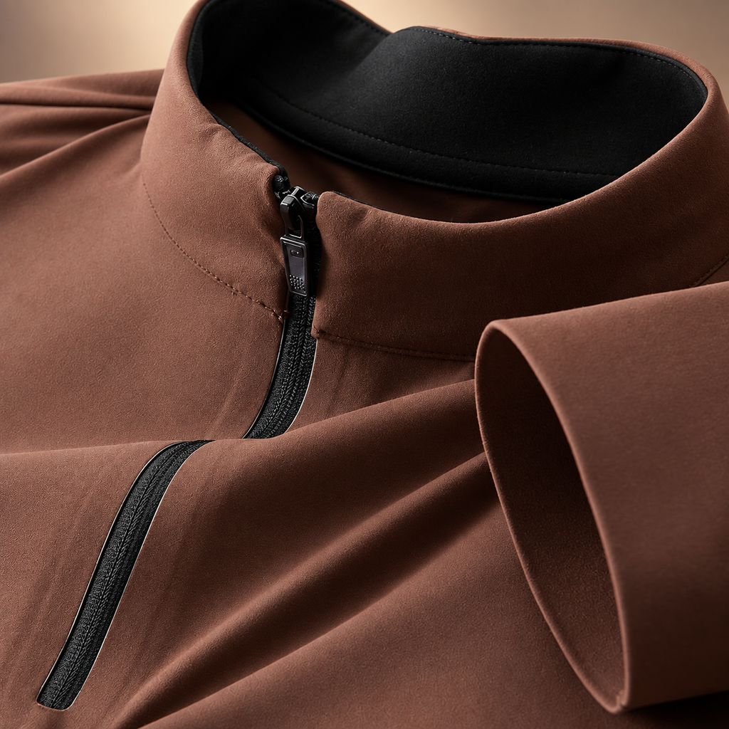 Elliot Men’s Quarter Zip Pullover Shirt
