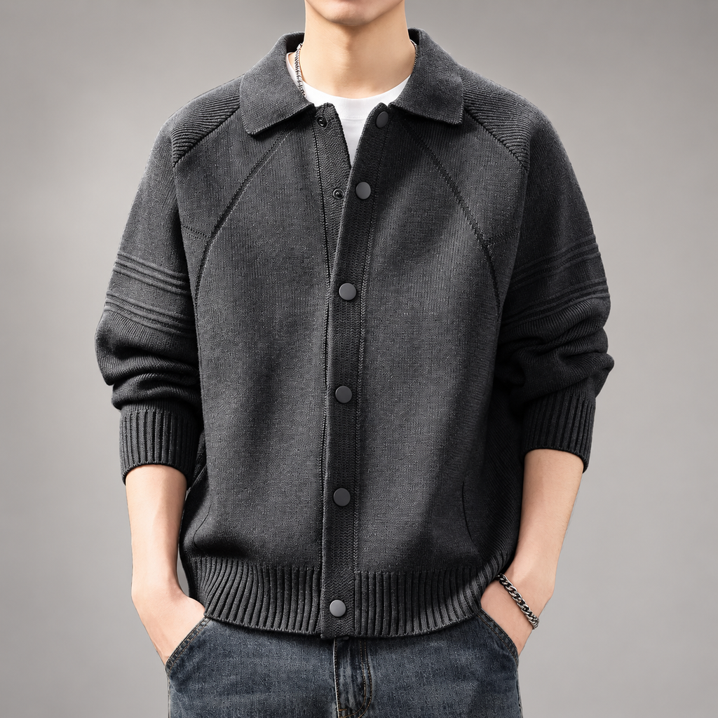 Lucien Men’s Knit Cardigan Jacket