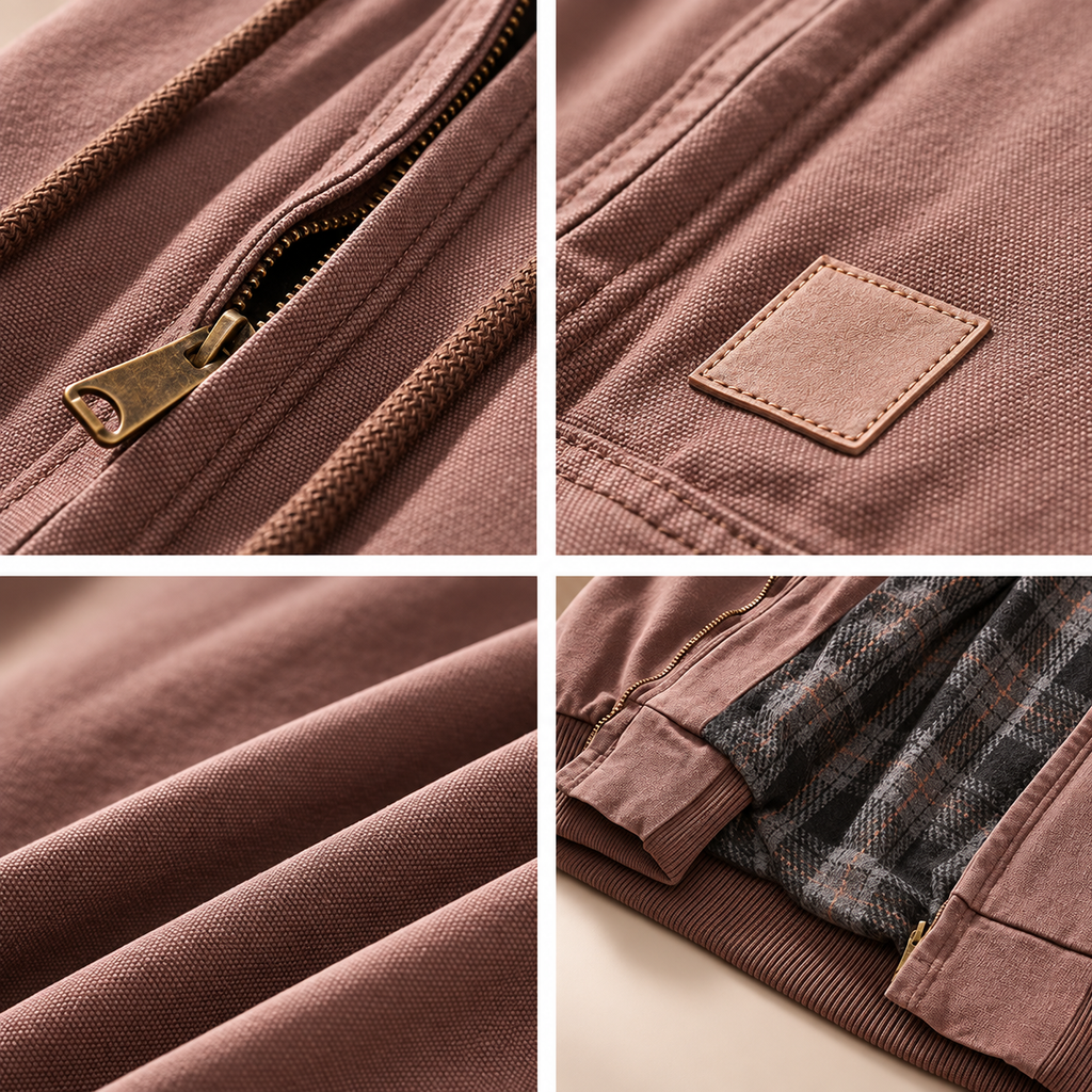 Marco Hooded Jacket with Front Pockets