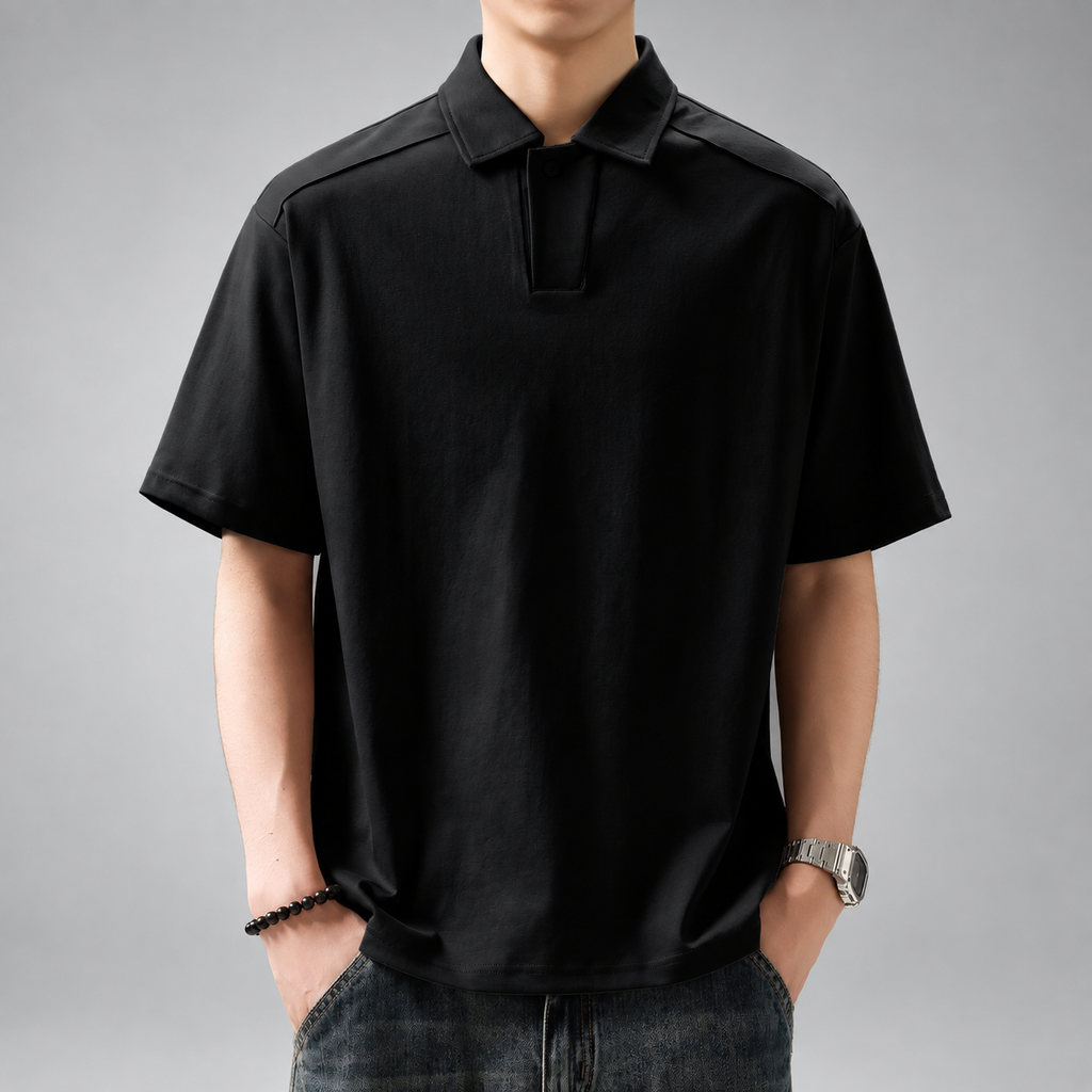 Bellamy Men's Relaxed Fit Short Sleeve Polo Shirt
