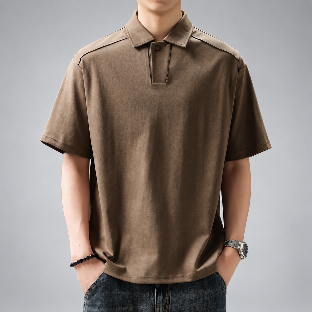 Bellamy Men's Relaxed Fit Short Sleeve Polo Shirt