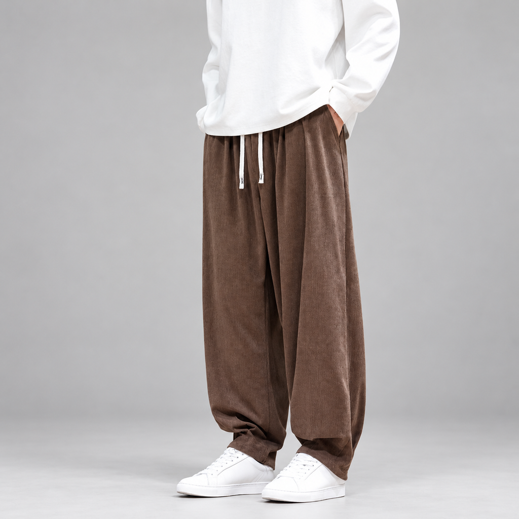 Nomad Men's Relaxed Corduroy Pants with Pockets