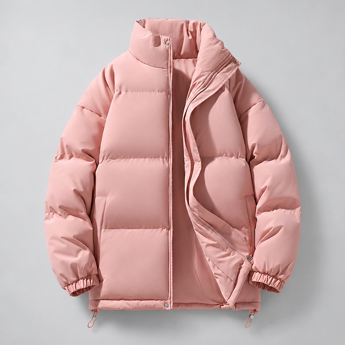 Alden Stand-Collar Quilted Puffer Jacket