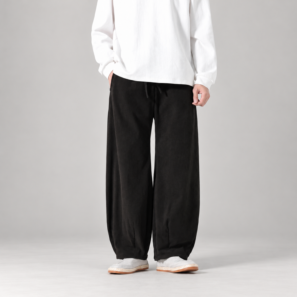 Lucien Men's Relaxed Corduroy Balloon Pants