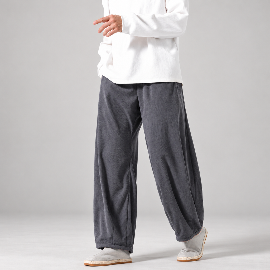 Lucien Men's Relaxed Corduroy Balloon Pants